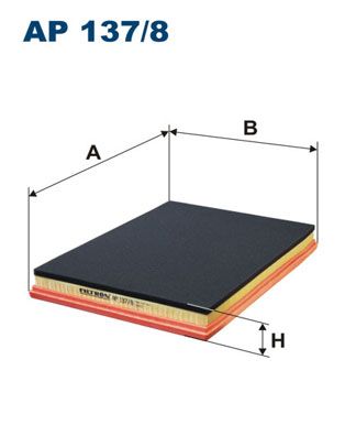 Gaisa filtrs FILTRON AP 137/8