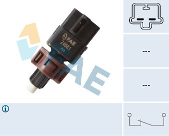 Bremžu signāla slēdzis FAE 24681