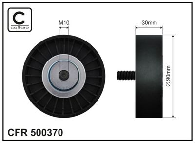Parazīt-/Vadrullītis, Ķīļrievu siksna CAFFARO 500370