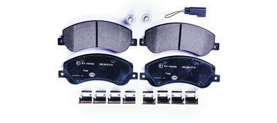 Bremžu uzliku kompl., Disku bremzes HELLA 8DB 355 012-761