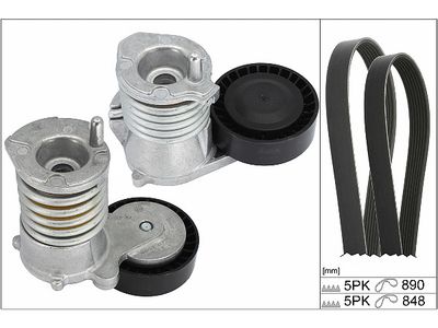Ķīļrievu siksnu komplekts Schaeffler INA 529 0477 10