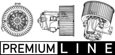 Вентилятор салона MAHLE AB150000P