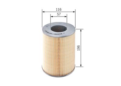 Eļļas filtrs BOSCH 1457429629