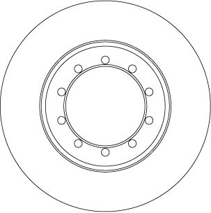 Bremžu diski TRW DF6711