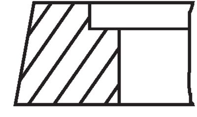 Комплект поршневых колец MAHLE 503 03 N0