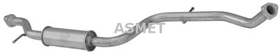 Средний глушитель выхлопных газов ASMET 26.011