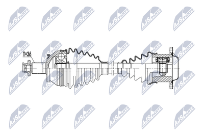 Приводной вал NTY NPW-VW-252
