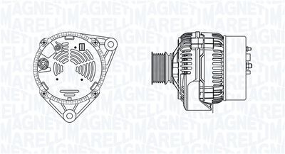 Генератор MAGNETI MARELLI 063731062010