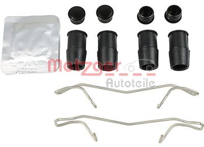 Комплектующие, колодки дискового тормоза METZGER 109-0125
