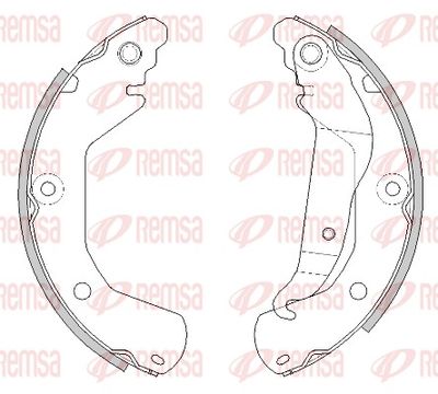 Тормозные колодки REMSA 4515.00