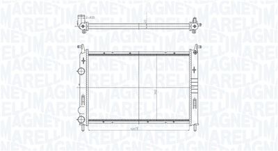 Radiators, Motora dzesēšanas sistēma MAGNETI MARELLI 350213196400