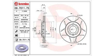 Тормозной диск MAGNETI MARELLI 360406049405