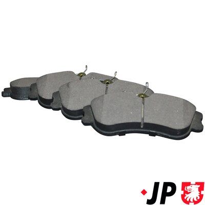 Bremžu uzliku kompl., Disku bremzes JP GROUP 4163601710