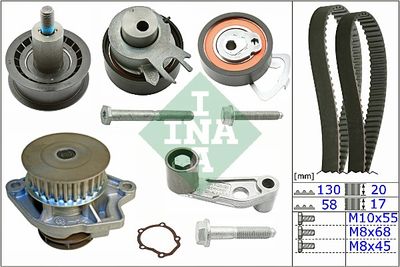 Водяной насос + комплект зубчатого ремня Schaeffler INA 530 0360 30