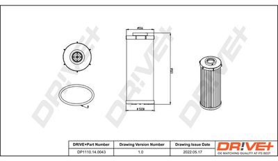 Hidrofiltrs, Automātiskā pārnesumkārba Dr!ve+ DP1110.14.0043