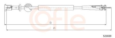 Тросик спидометра COFLE 92.S21020
