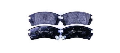 Комплект тормозных колодок, дисковый тормоз HELLA 8DB 355 016-551