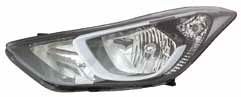 reflektor HYU HEAD LAMP.UNIT..ECE.ELEC. FIT FOR: HY.ELNTRA..'14- / BUL ABAKUS 221-1182L-LDEM2