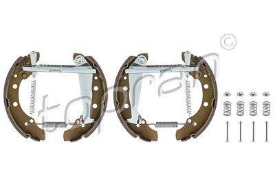 Комплект тормозных колодок TOPRAN 110 296