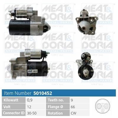 Стартер MEAT & DORIA 5010452