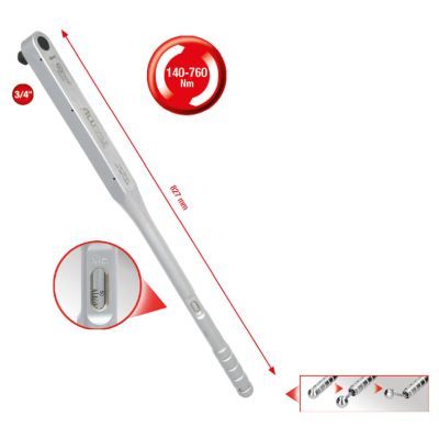 Dinamometriskā atslēga KS TOOLS 516.5045