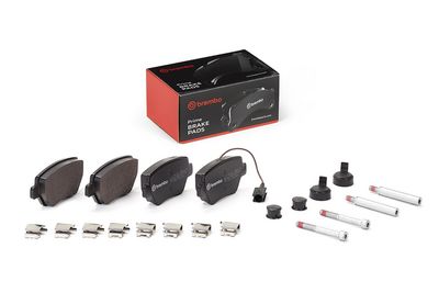 Bremžu uzliku kompl., Disku bremzes BREMBO P 48 004