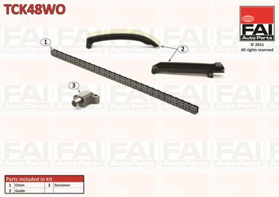 Комплект цели привода распредвала FAI AutoParts TCK48WO
