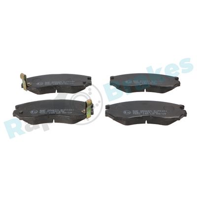 Bremžu uzliku kompl., Disku bremzes RAP BRAKES R-P0101