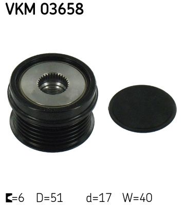 Механизм свободного хода генератора SKF VKM 03658