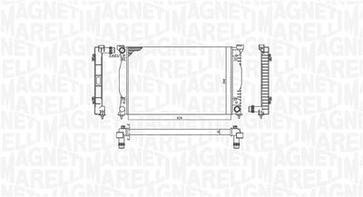 Radiators, Motora dzesēšanas sistēma MAGNETI MARELLI 350213196700