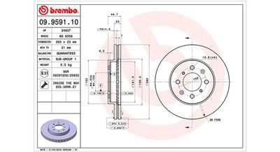 Тормозной диск MAGNETI MARELLI 360406028400
