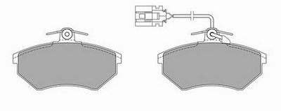 Bremžu uzliku kompl., Disku bremzes BREMBO P 85 033