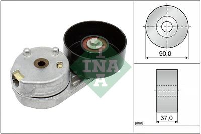 Siksnas spriegotājs, Ķīļsiksna Schaeffler INA 534 0681 10