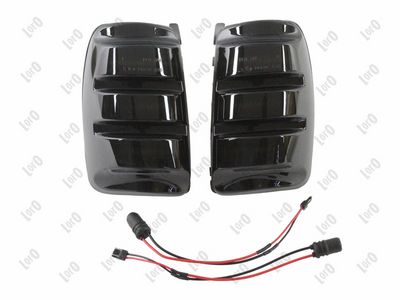 Pagriezienu signāla lukturu komplekts ABAKUS L17-140-003LED-SD