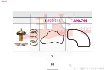 Термостат, охлаждающая жидкость EPS 1.880.986