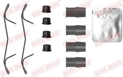 Комплектующие, колодки дискового тормоза QUICK BRAKE 109-0125