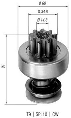 Zobrats, Starteris MAGNETI MARELLI 940113020079