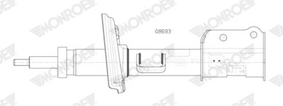 Amortizators MONROE G8693