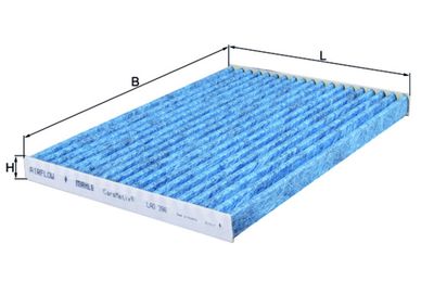 Фильтр, воздух во внутренном пространстве MAHLE LAO 396