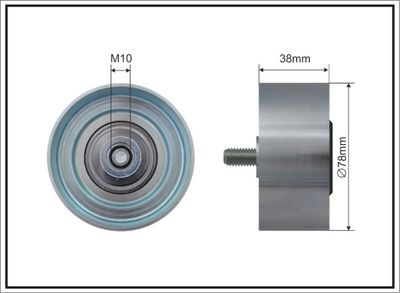 Parazīt-/Vadrullītis, Ķīļrievu siksna CAFFARO 500171