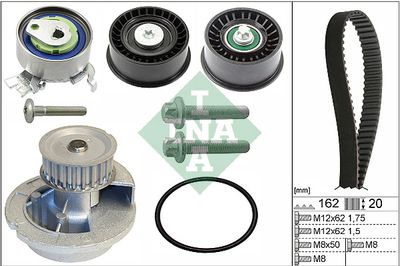 Ūdenssūknis + Zobsiksnas komplekts Schaeffler INA 530 0441 31