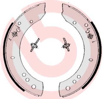 Bremžu loku komplekts BREMBO S 44 502