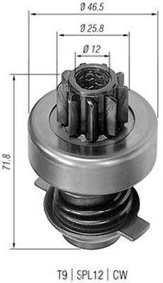 Zobrats, Starteris MAGNETI MARELLI 940113020011