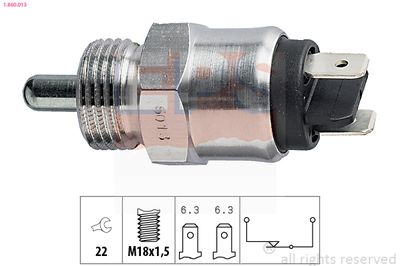 Выключатель, фара заднего хода EPS 1.860.013