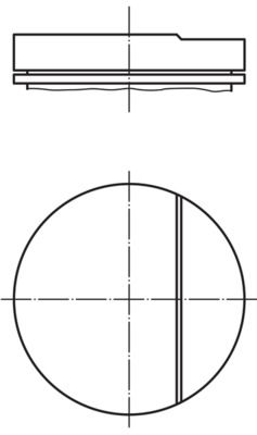 Поршень MAHLE 002 39 00