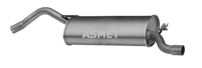 Глушитель выхлопных газов конечный ASMET 21.007