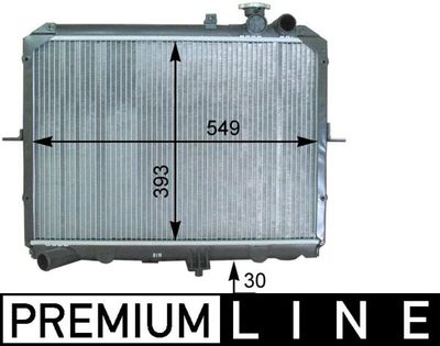 Radiators, Motora dzesēšanas sistēma MAHLE CR 1332 000P