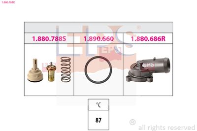 Termostats, Dzesēšanas šķidrums EPS 1.880.788K