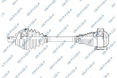 Приводной вал GSP 201896OL