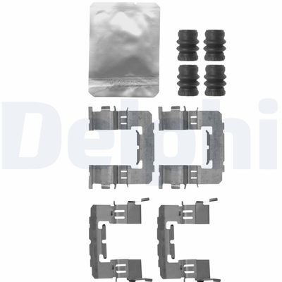 Piederumu komplekts, Disku bremžu uzlikas DELPHI LX0645